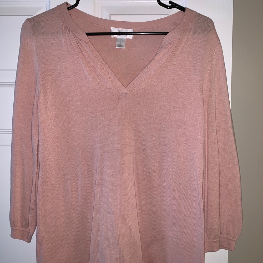 Ann Taylor Loft Blush Knit Sweater